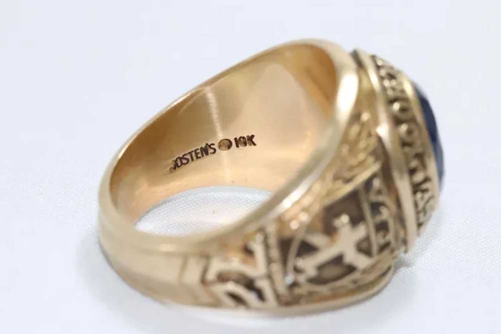 Vintage Jostens 10KT Yellow Gold Father Judge Sch… - image 7