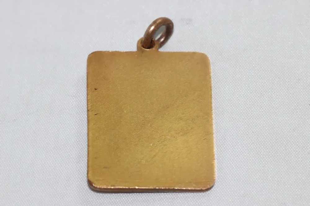 Vintage Gold Filled Pendant - image 3