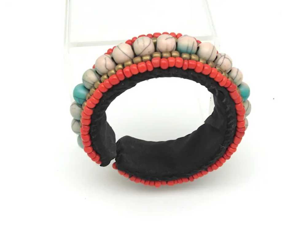 5 Row Beaded Cuff - image 3