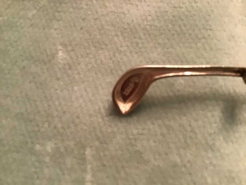 Beaucraft Sterling Silver Golf Club Pin - image 8