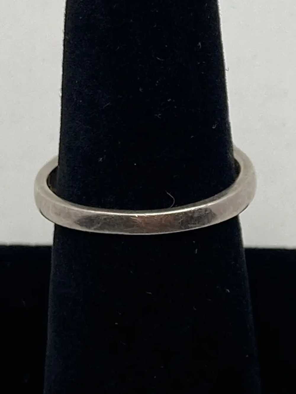 Sterling Silver and Cubic Zirconia Cocktail Ring - image 7