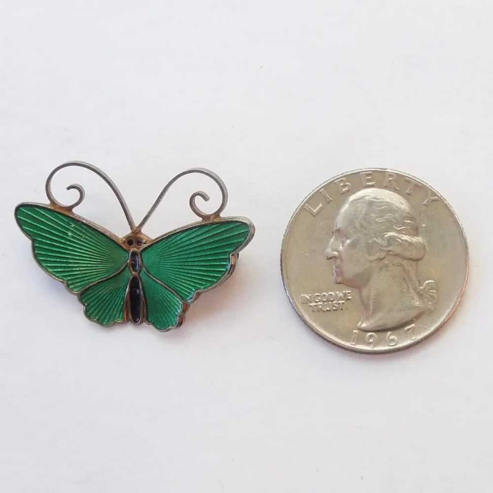 D-A David Andersen Norway - Small Butterfly Pin -… - image 10