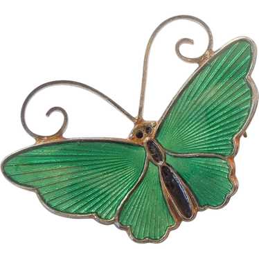 D-A David Andersen Norway - Small Butterfly Pin -… - image 1