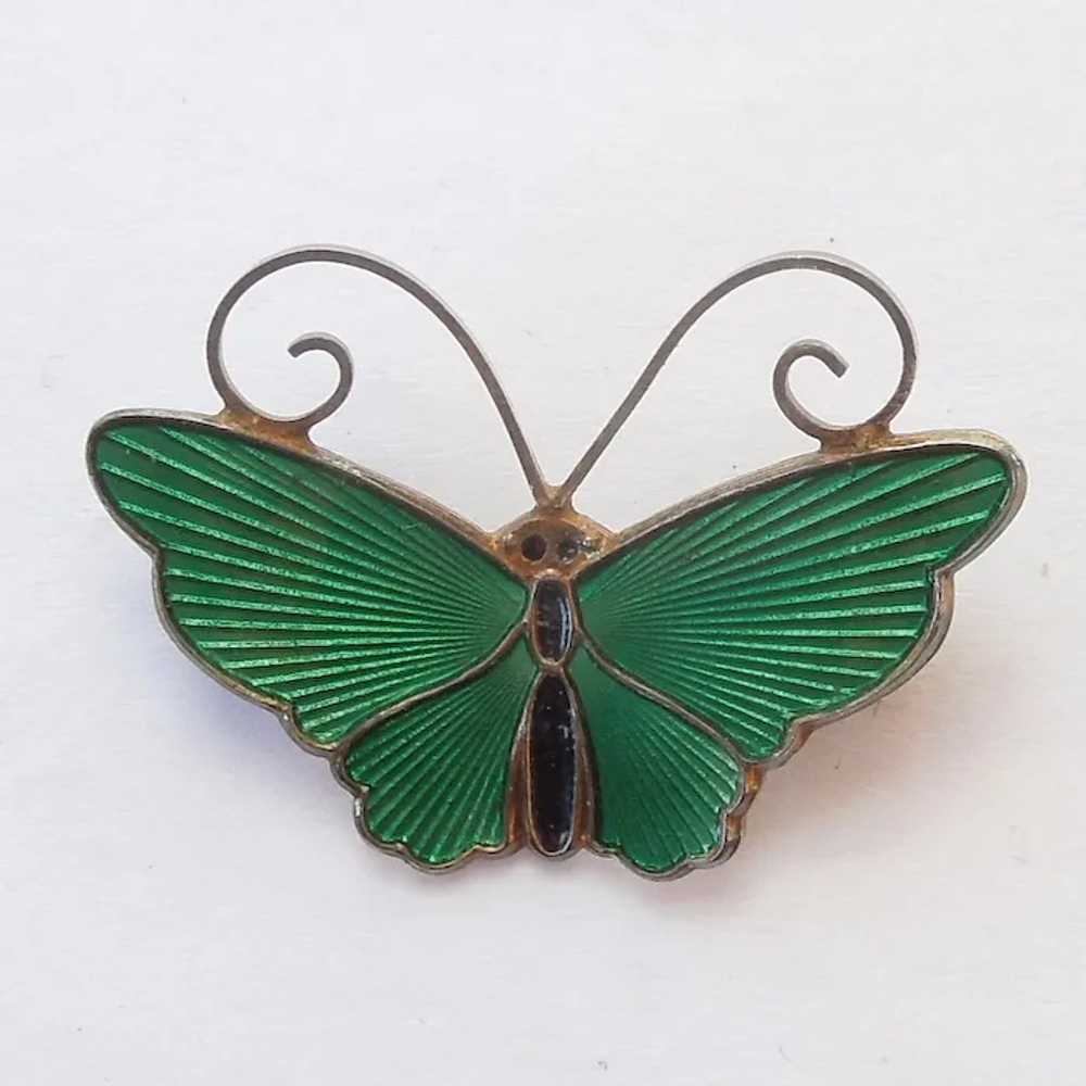 D-A David Andersen Norway - Small Butterfly Pin -… - image 3