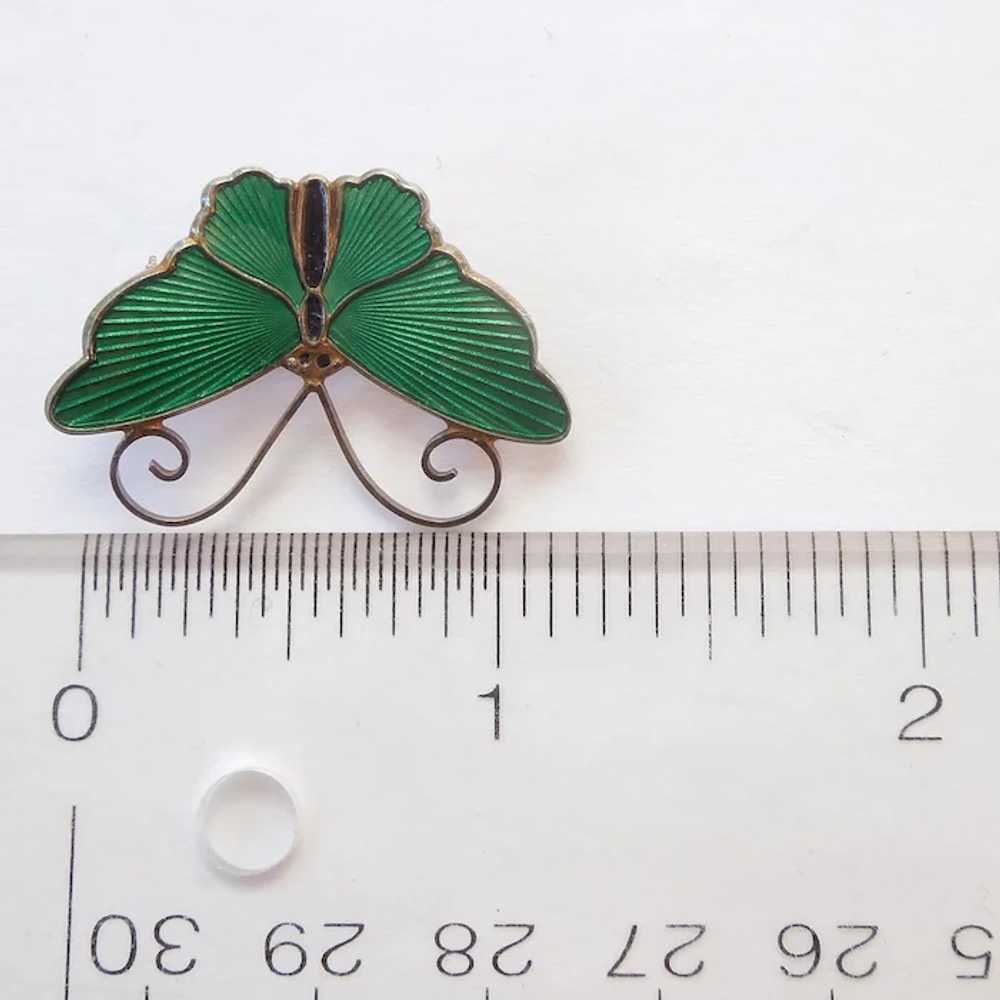 D-A David Andersen Norway - Small Butterfly Pin -… - image 9