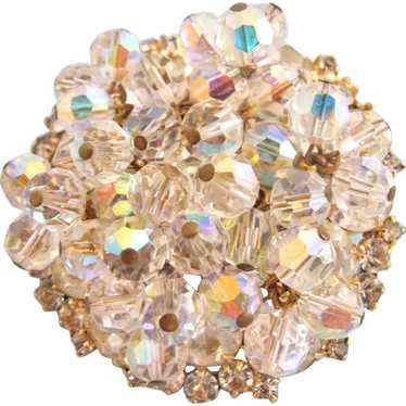 Vintage Delizza and Elster (D & E) Crystal Bead Br