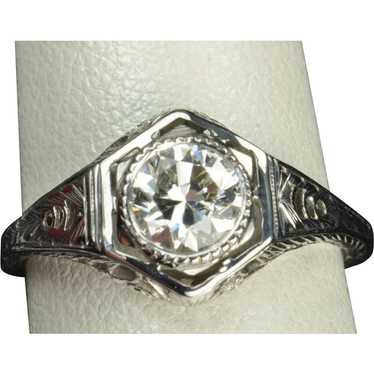 .75 Carat Edwardian Style Engagement / Wedding Rin