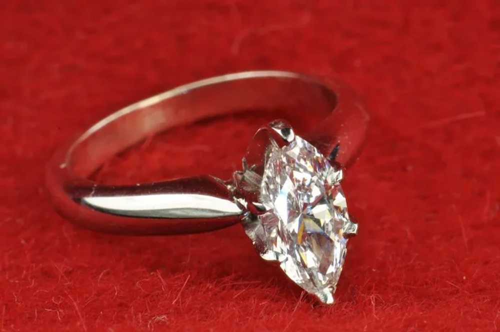 .73 Carat Marquise Diamond Solitaire / GIA Certif… - image 7