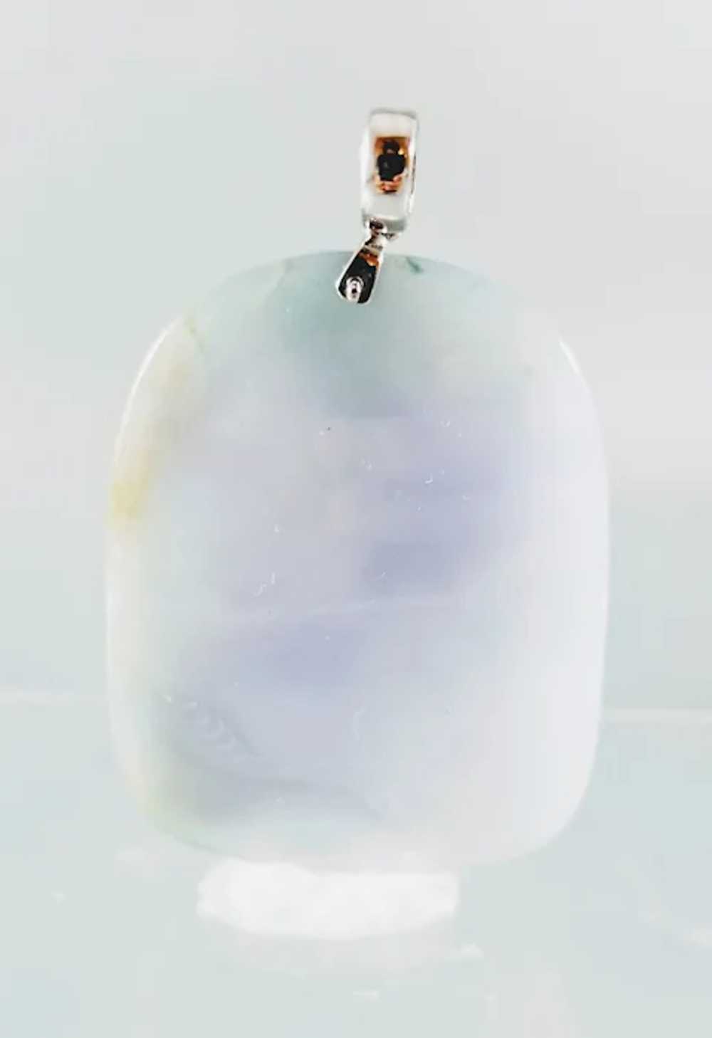 Carved AAA Lavender Jadeite Pendant, Mystical Dra… - image 8