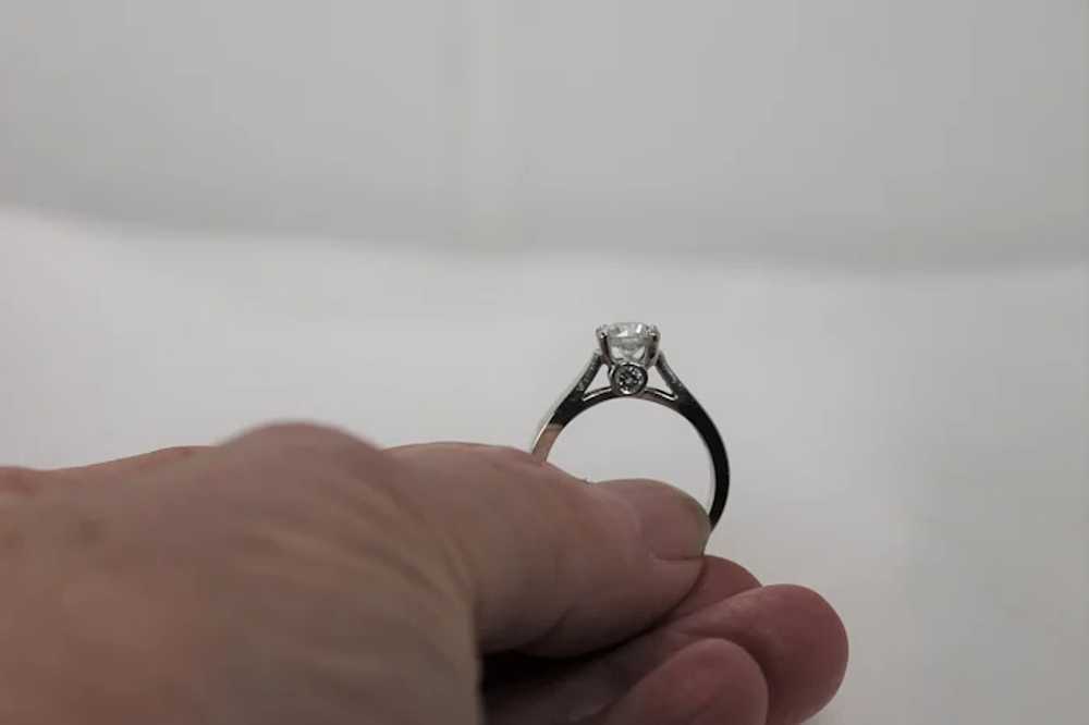 Beautiful .96 CTW Diamond Ring, 81 pt Center. 14k… - image 6