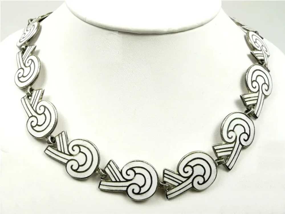 Charmed "Curled in Circle" Margot de Taxco Neckla… - image 2