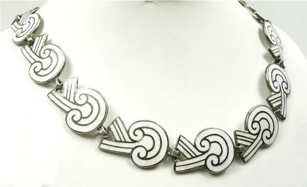 Charmed "Curled in Circle" Margot de Taxco Neckla… - image 3