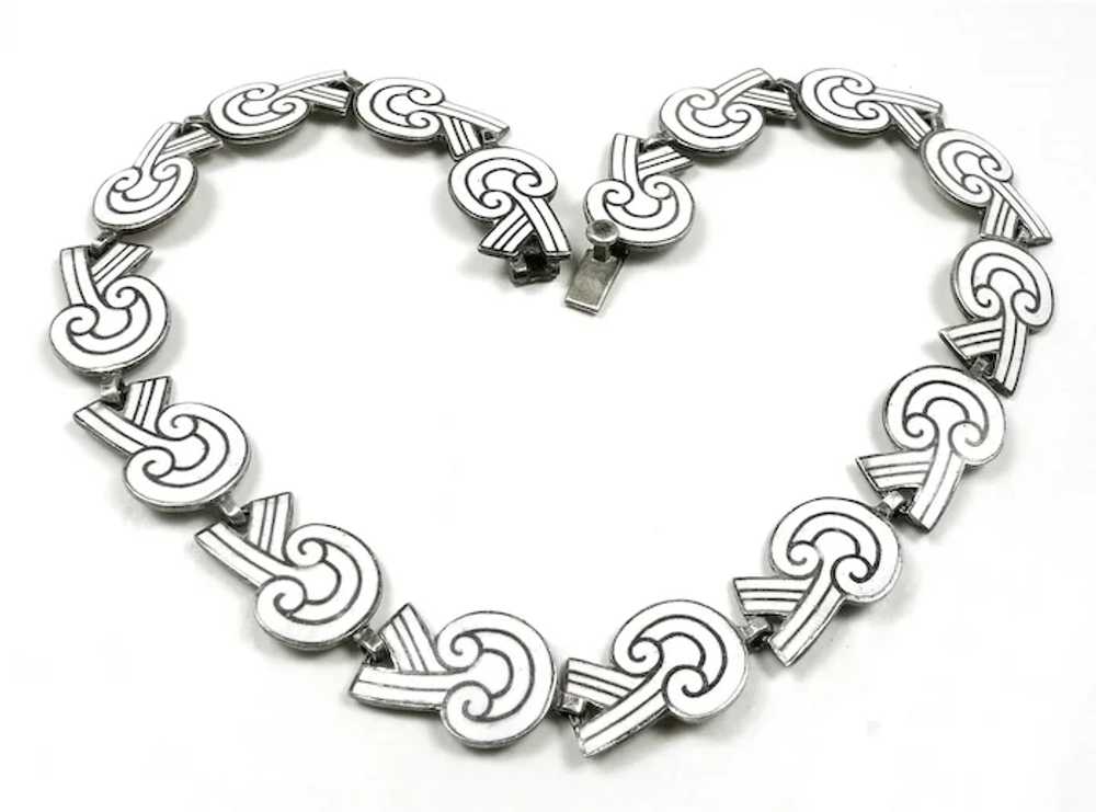 Charmed "Curled in Circle" Margot de Taxco Neckla… - image 4