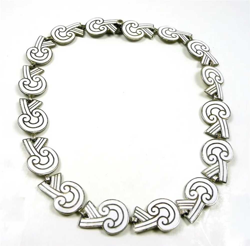 Charmed "Curled in Circle" Margot de Taxco Neckla… - image 5