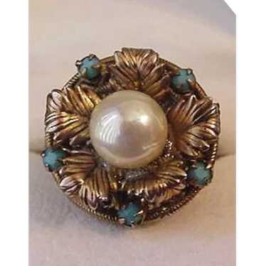 Victorian Revival Costume Ring