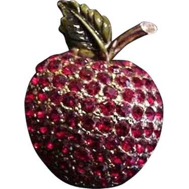 Hollycraft Apple Pin - image 1