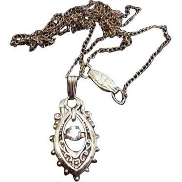 Victorian Revival Pendant Necklace - image 1