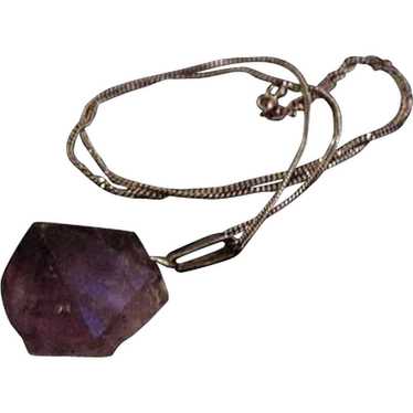 Amethyst Crystal Necklace