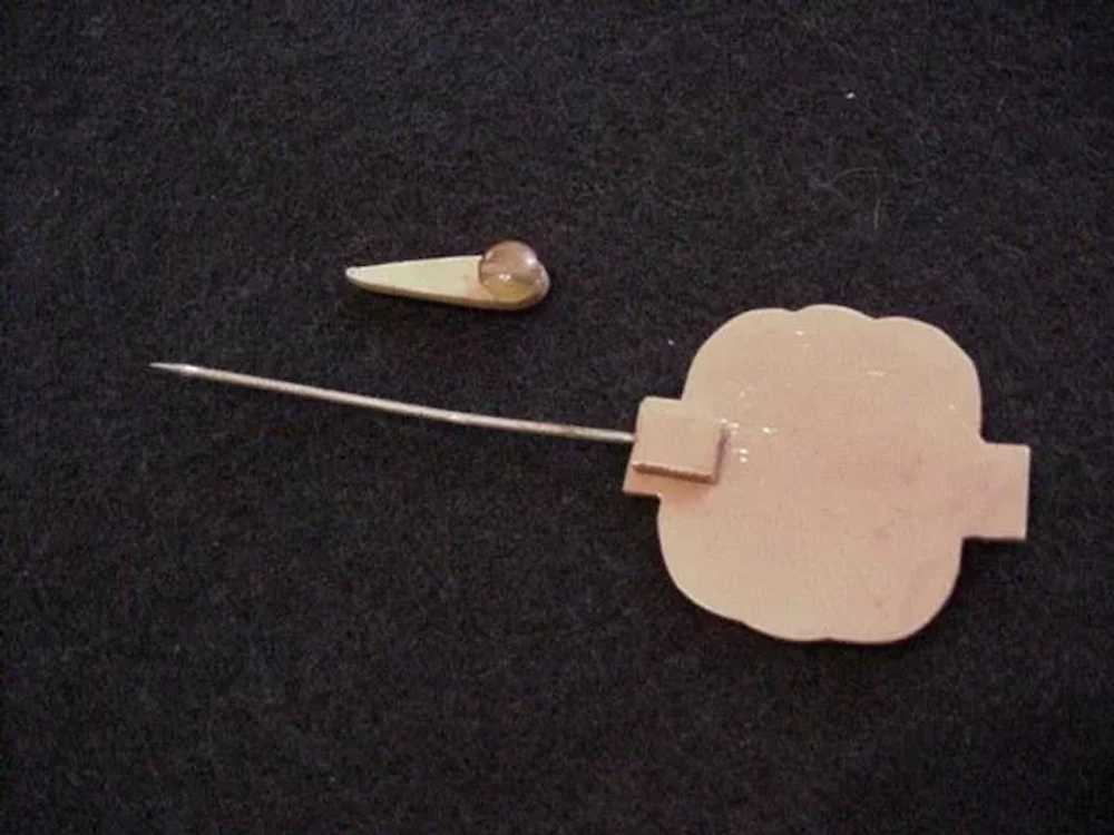 Celluloid Hat Pin - image 3