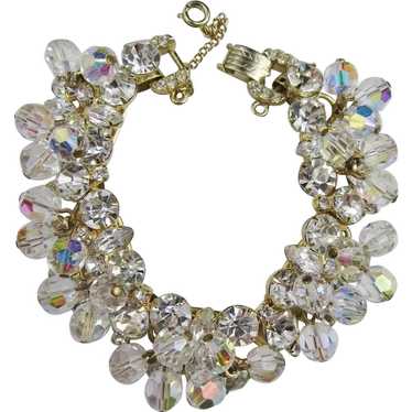 Juliana Clear Crystal & Rhinestone Bracelet