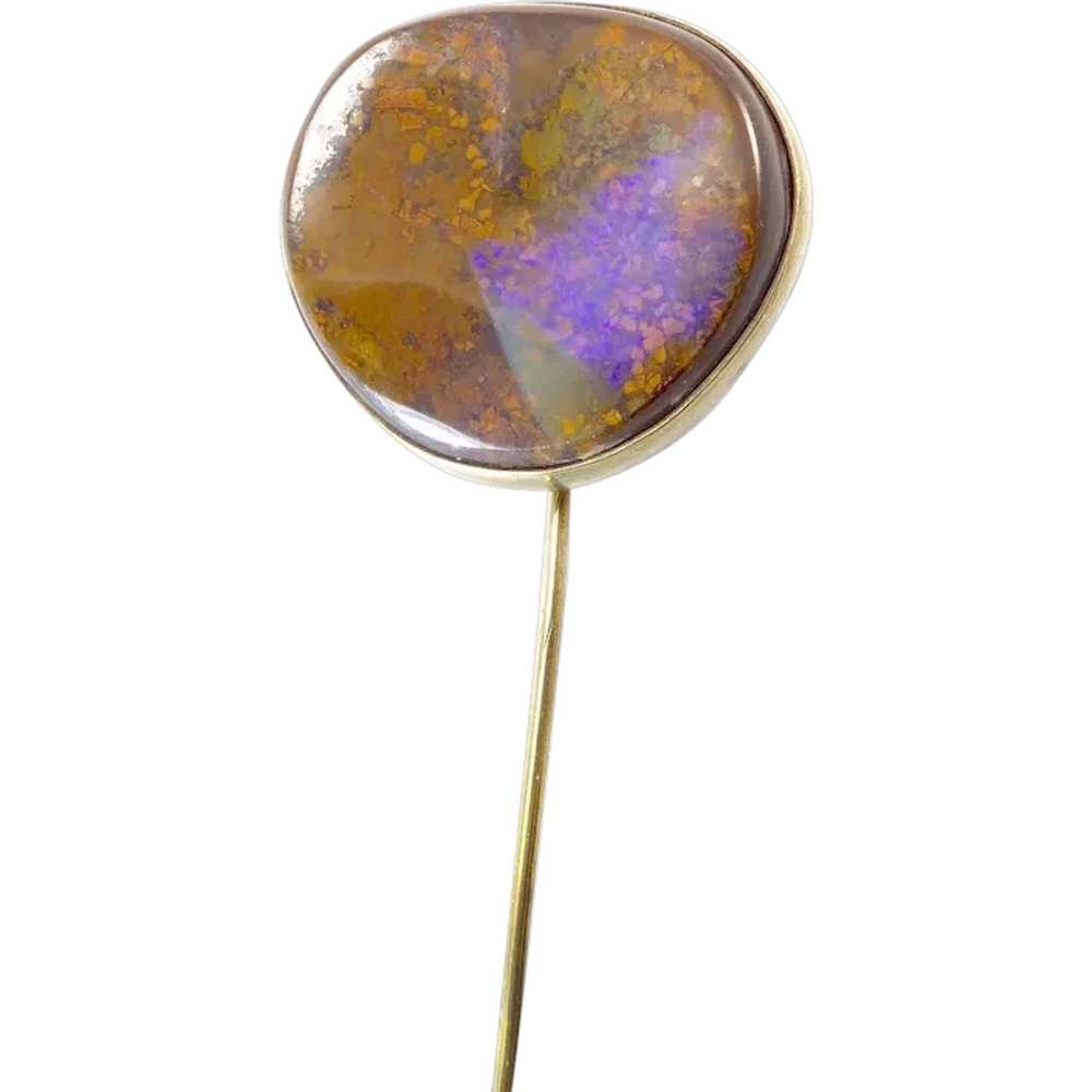 Large Boulder Opal Stick Pin - image 1