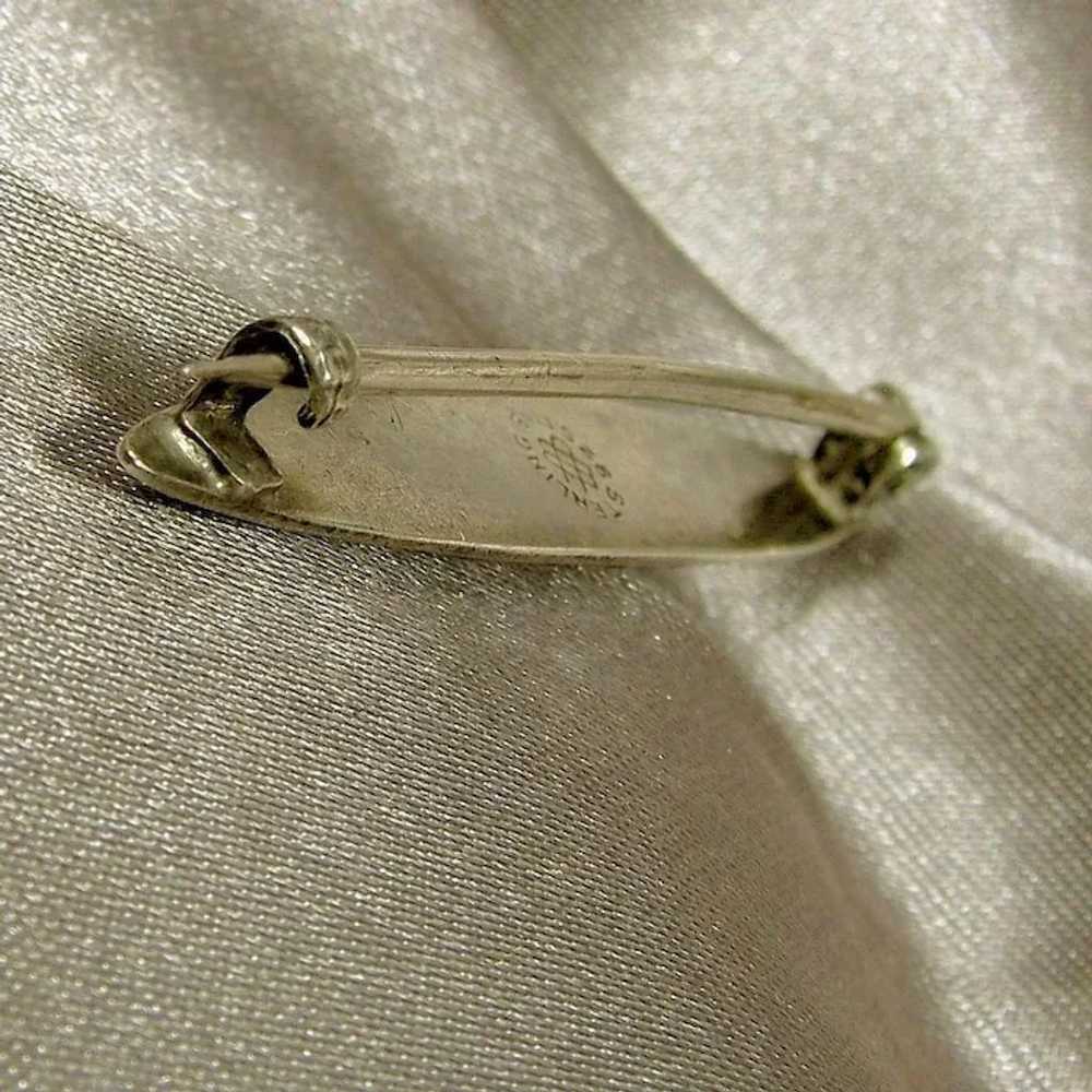 c.1890's UNGER BROS. ~Sterling ~Petite Brooch~ - image 3