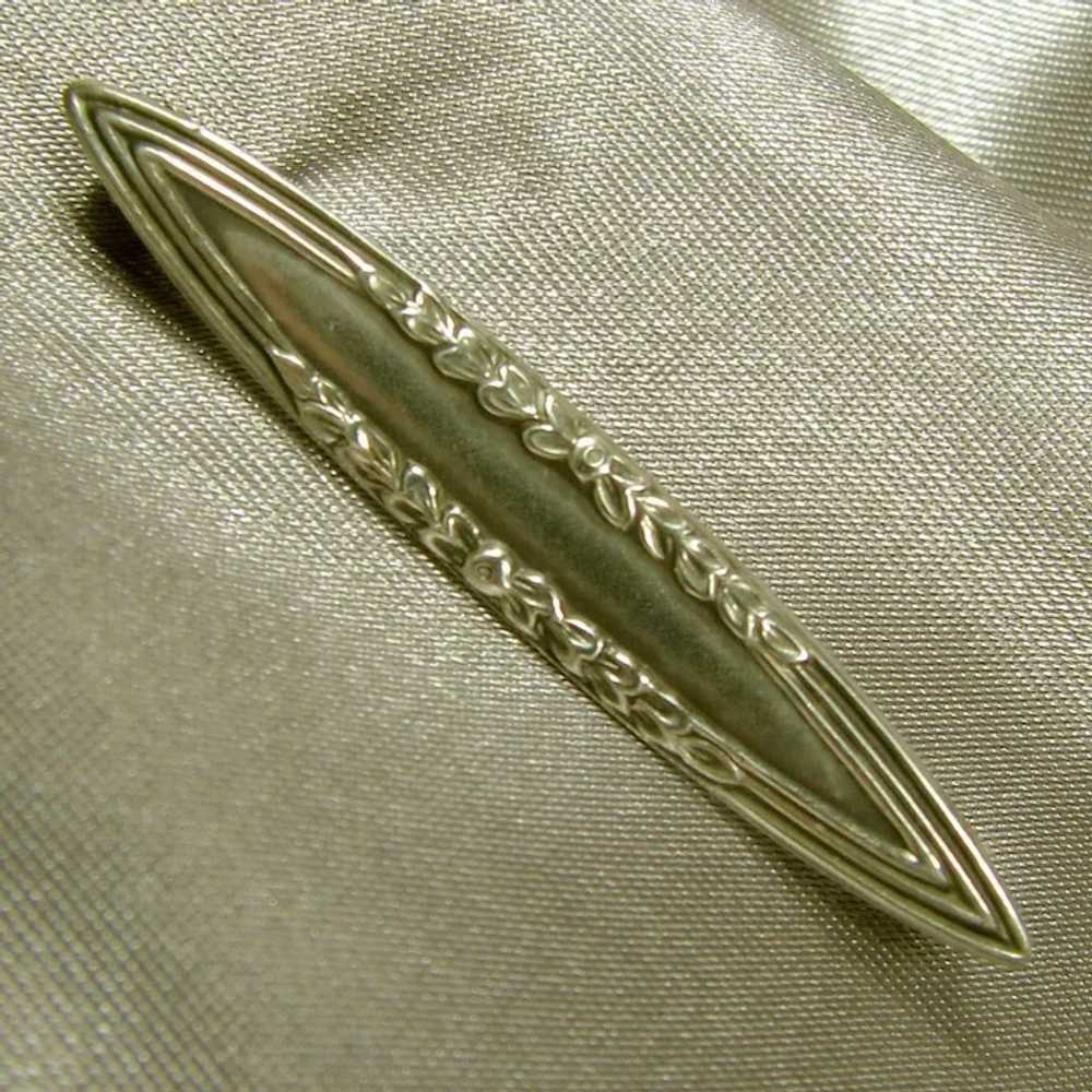 c.1890's UNGER BROS. ~Sterling ~Petite Brooch~ - image 6