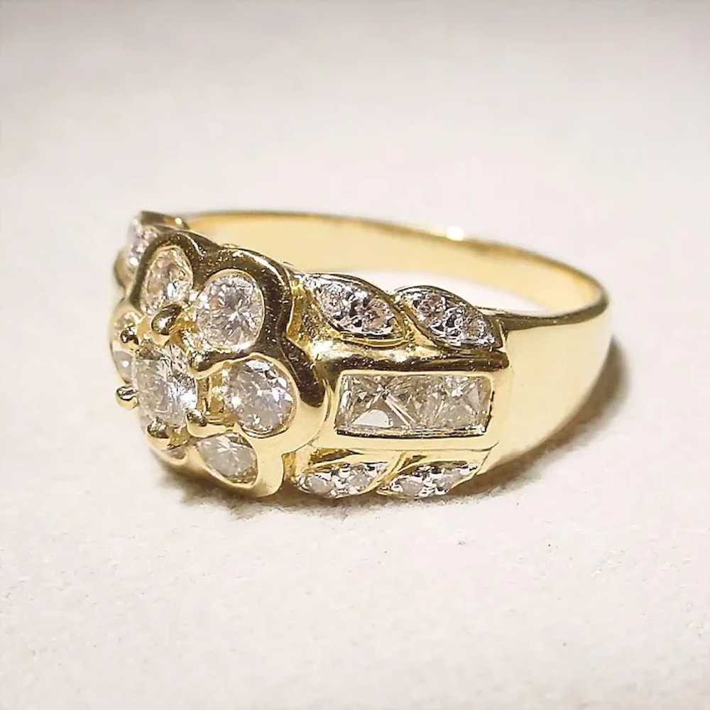 Harmony Diamond Band Ring 18K - image 2