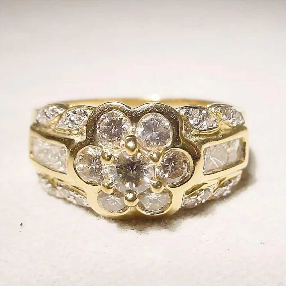 Harmony Diamond Band Ring 18K - image 8