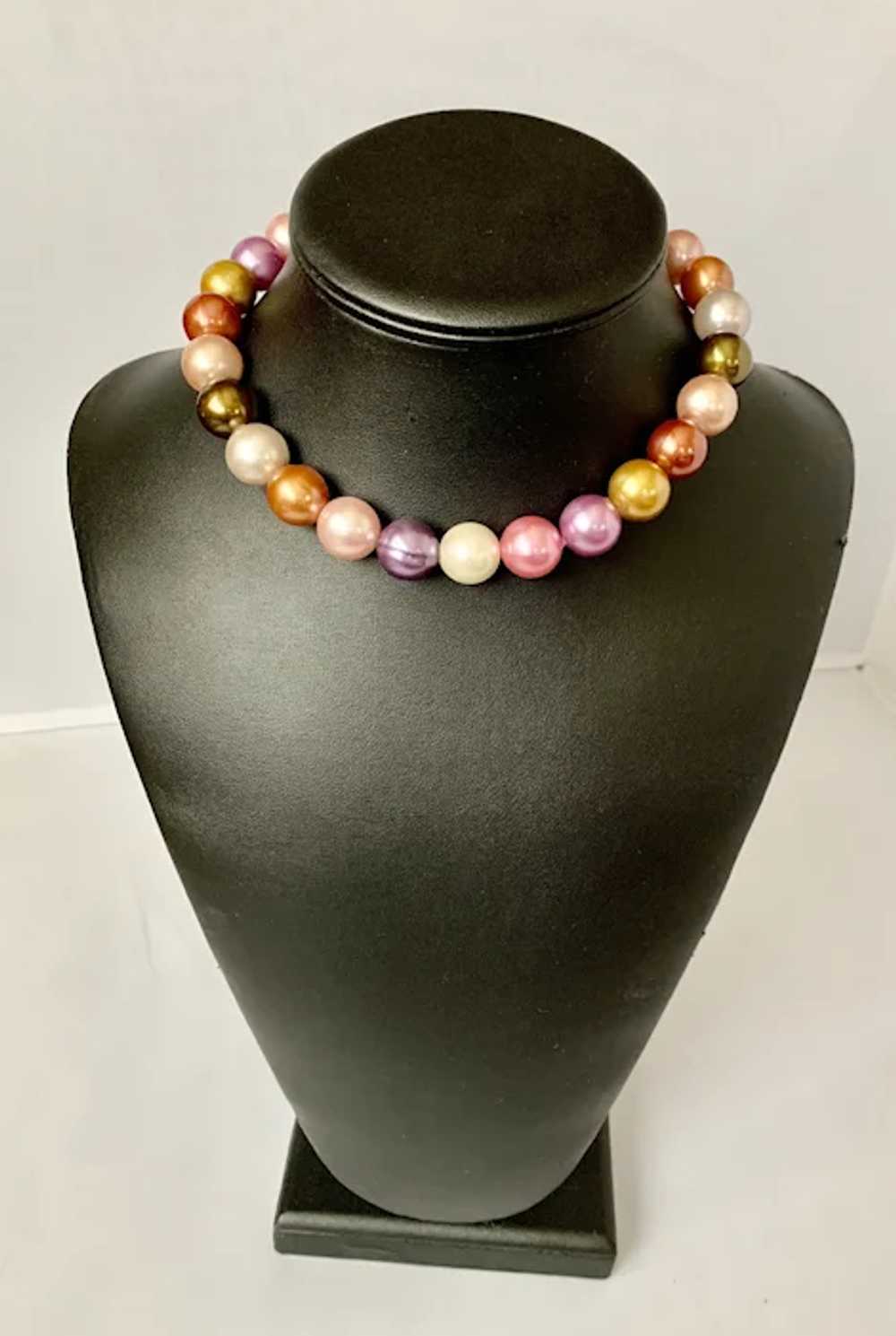 Multi Colored Costume Pearls - image 2