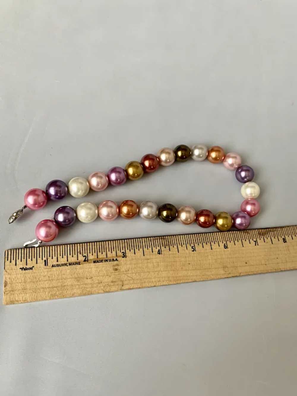 Multi Colored Costume Pearls - image 9