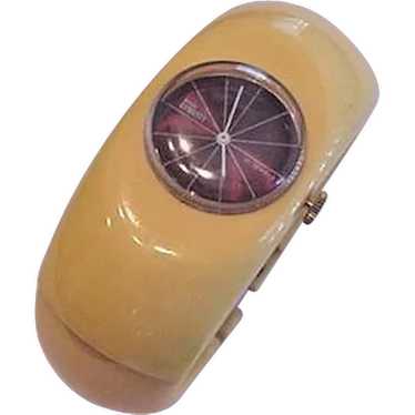 Yellow Bakelite and Royal Dynasty Watch