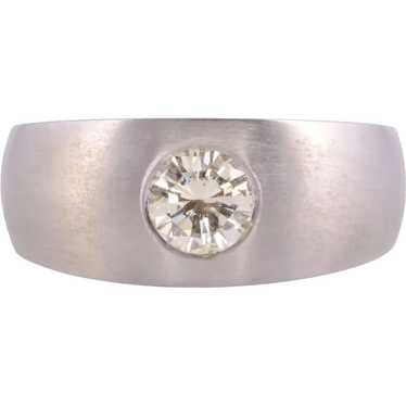 Flush Set Diamond Ring - image 1