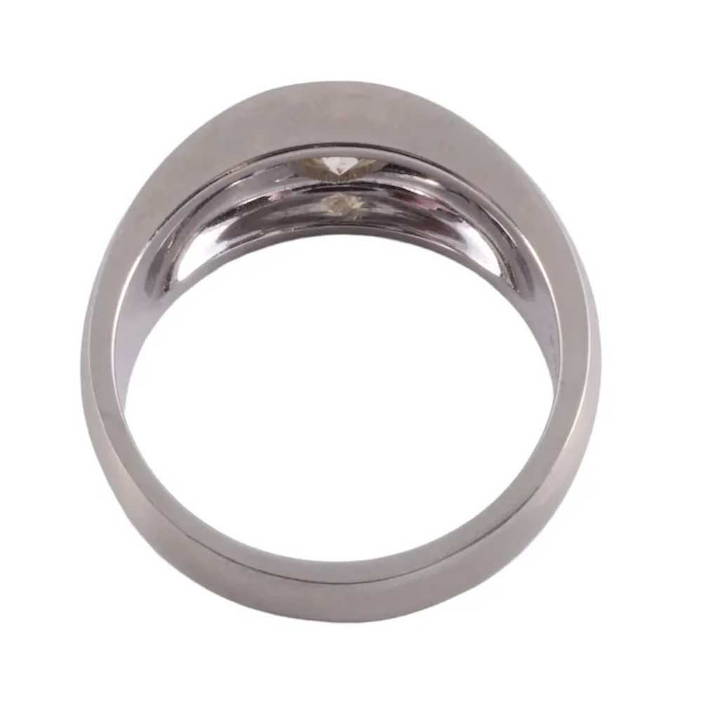 Flush Set Diamond Ring - image 4