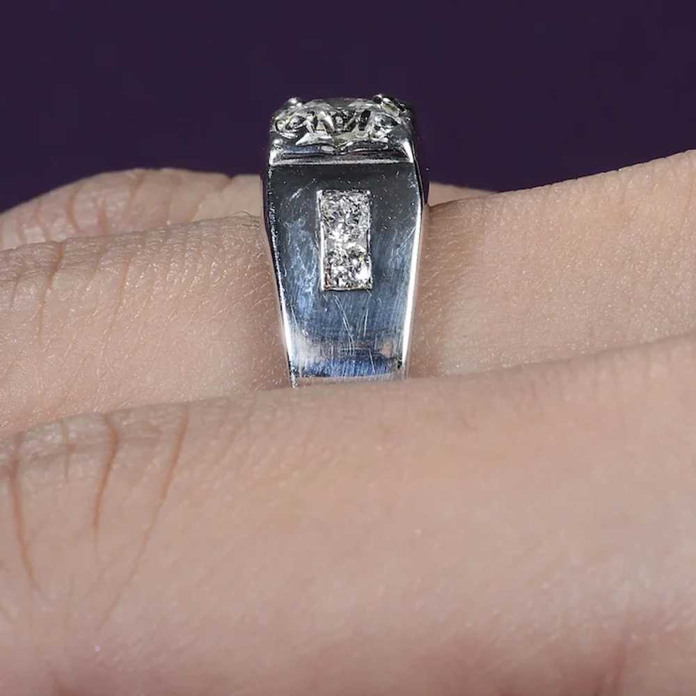 1.10 Carat Center Diamond Ring - image 6
