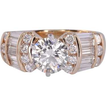 .98 Carat VS2 Center Diamond Ring