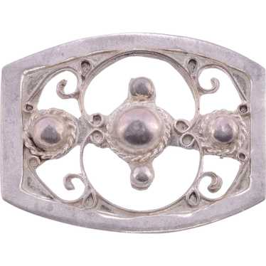 Mexican Sterling Silver Pin - image 1
