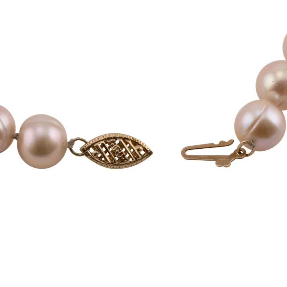 Opal Enhancer Pendant on Pearl Necklace - image 6