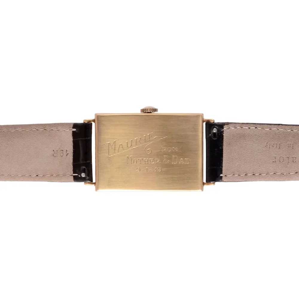 IWC Rare Mens Art Deco Wrist Watch - image 3