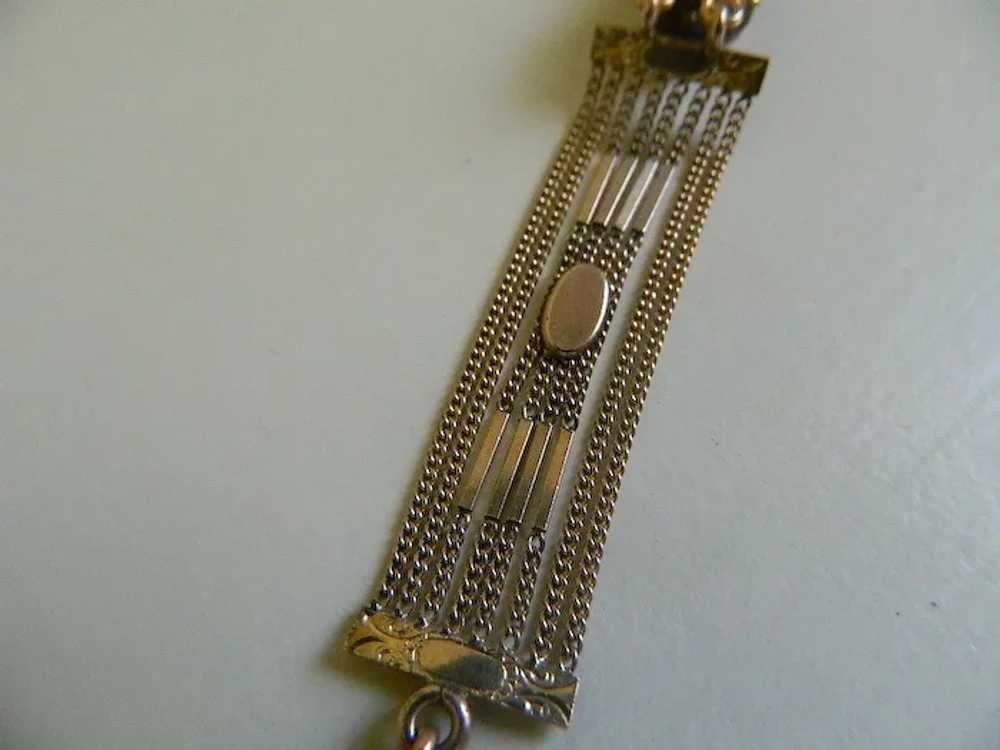 Early 1900's Gold Filled Watch Fob - image 2