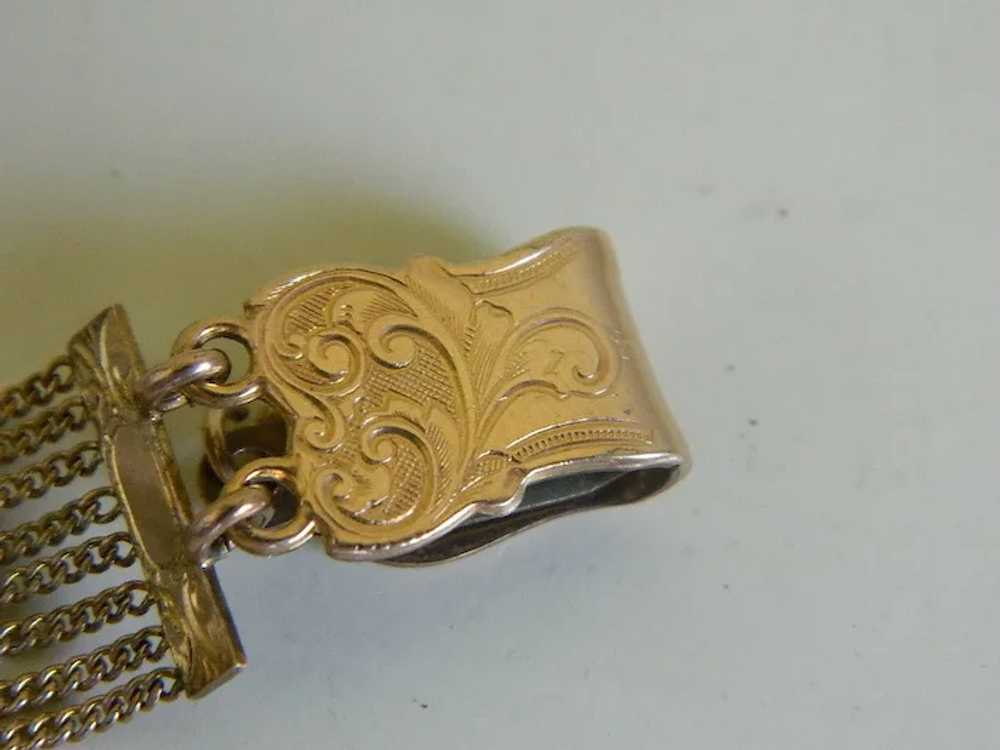 Early 1900's Gold Filled Watch Fob - image 3