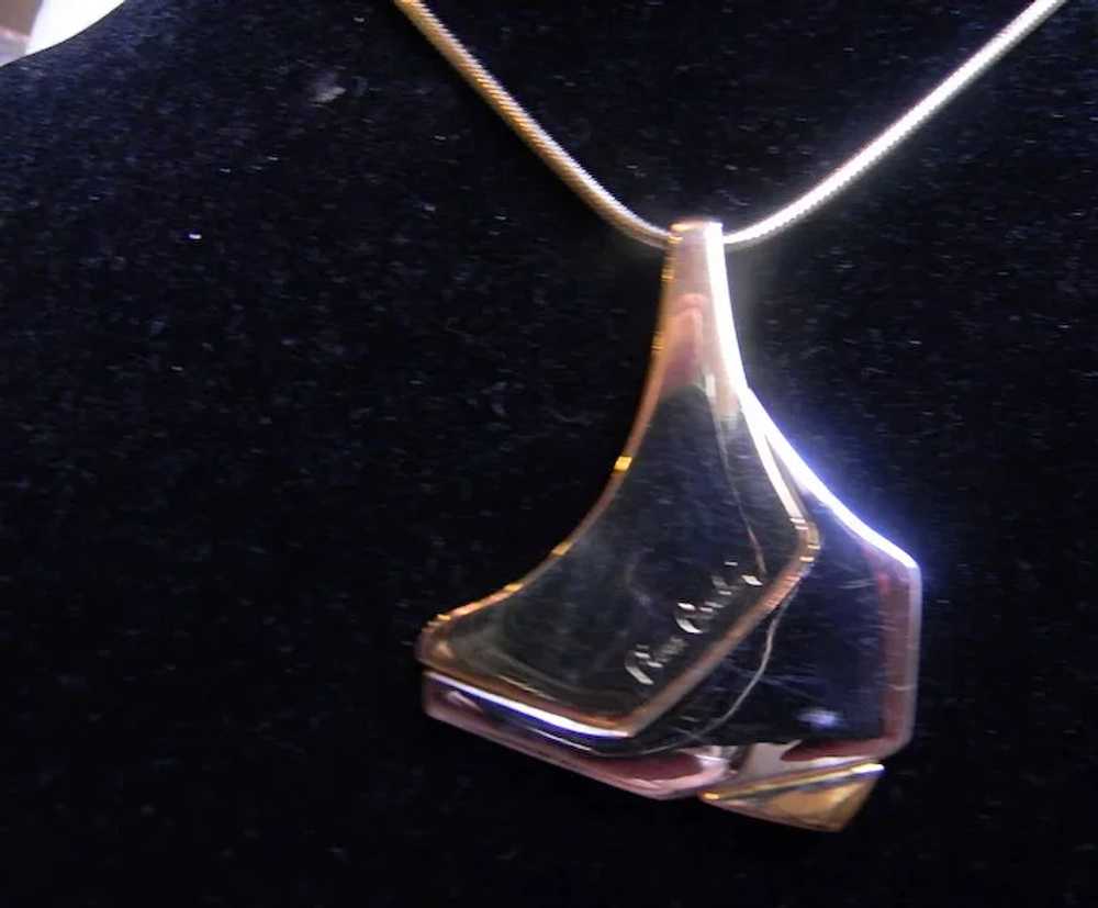 Pierre Cardin- vintage signed pendant - image 2