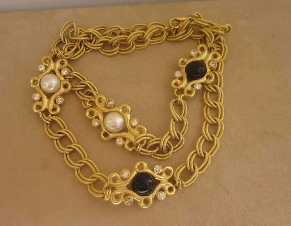 Super Vintage Classic Station Necklace - image 3