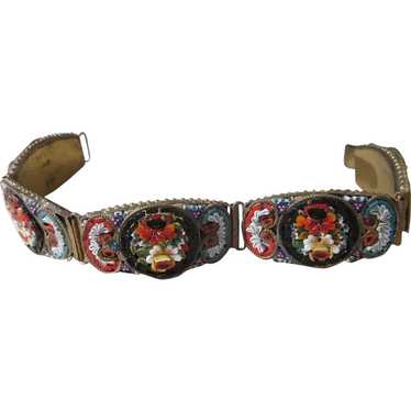 Italy Micromosaic Vintage Bracelet Super Colors an