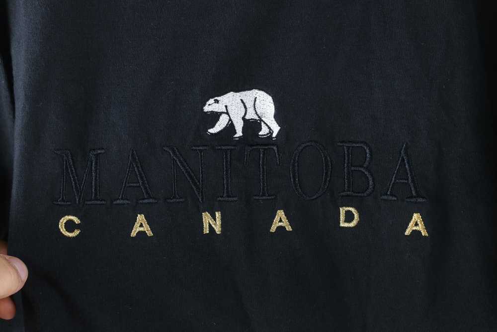 Vintage Vintage 90s Manitoba Canada Polar Bear Ou… - image 4