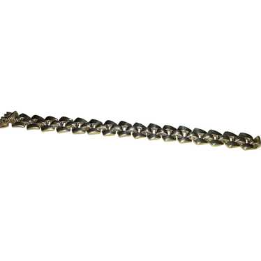 Sterling Silver Link Bracelet 63 Grams!!