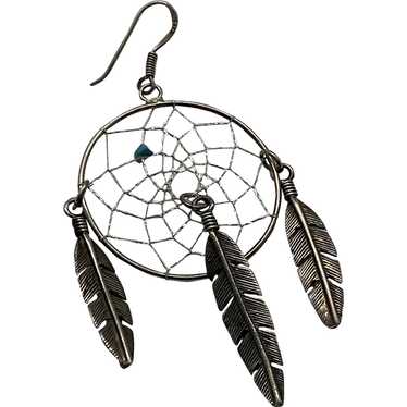 Native American Crafted Single Statement Earring … - image 1