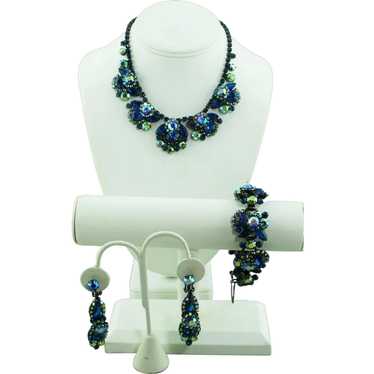 Juliana Delizza and Elster Teal blue topaz and AB 