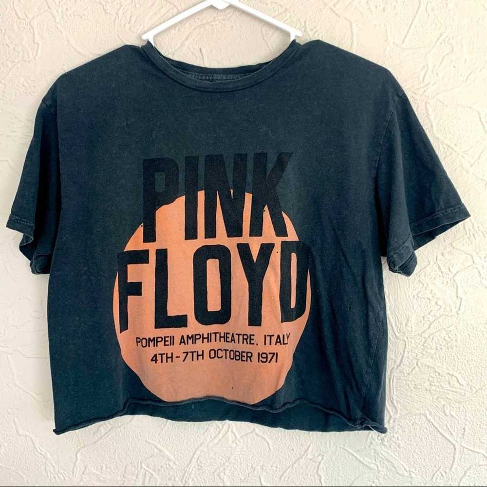 Vintage ORIGINAL RETRO BRAND PINK FLOYD WOMENS CR… - image 1