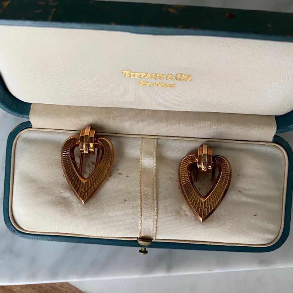 Antique 14K Yellow Gold Tiffany&Co. Heart-Shaped … - image 3